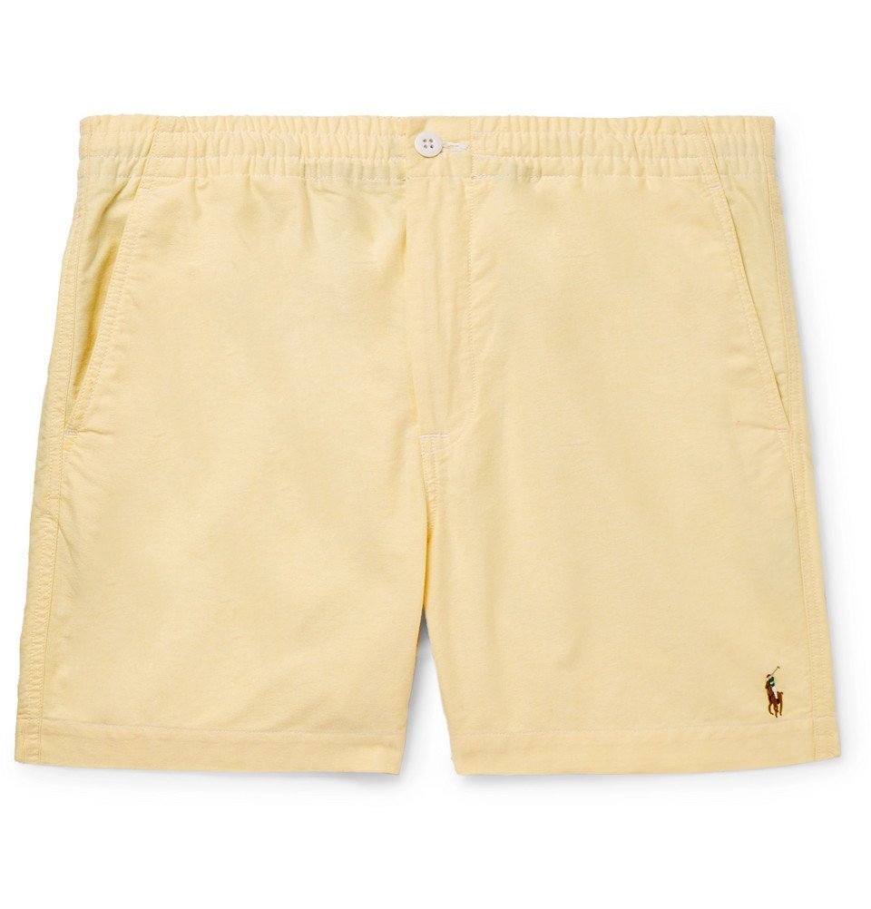 ralph lauren shorts yellow