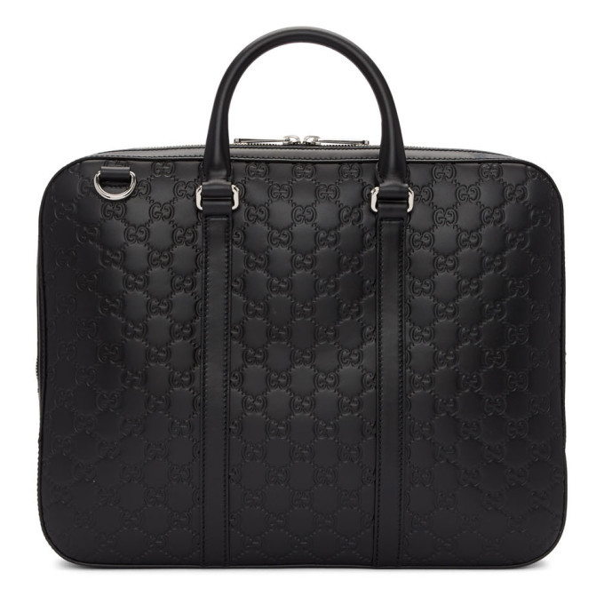 engraved leather briefcase