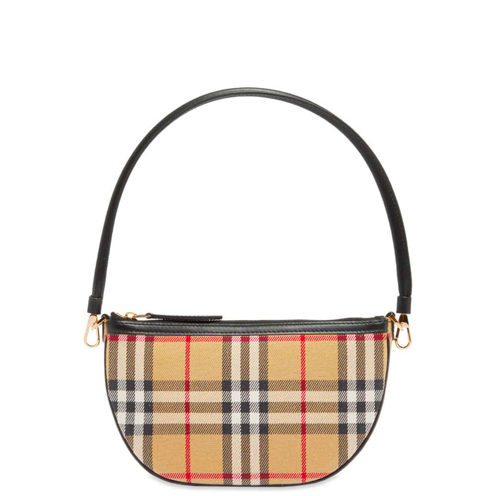 Photo: Burberry Olympia Mini Bag In Checked Print