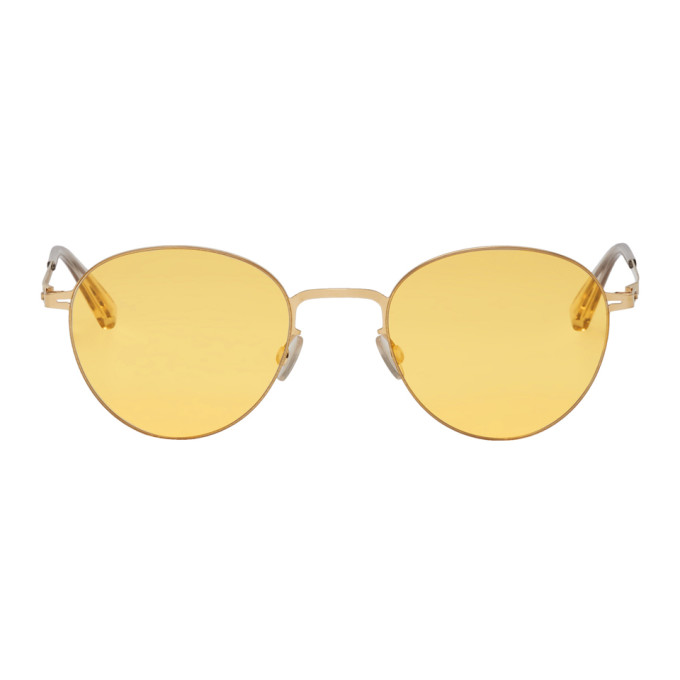 Mykita Gold Eito Sunglasses Mykita