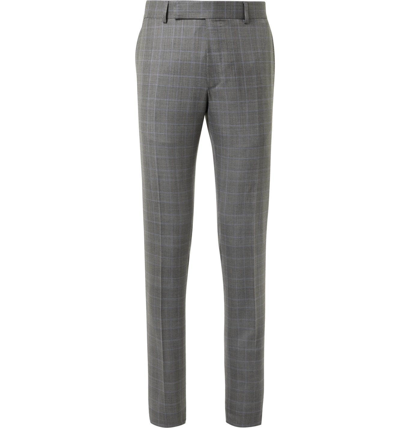 DUNHILL - Kensington Slim-Fit Prince of Wales Checked Wool and Silk ...