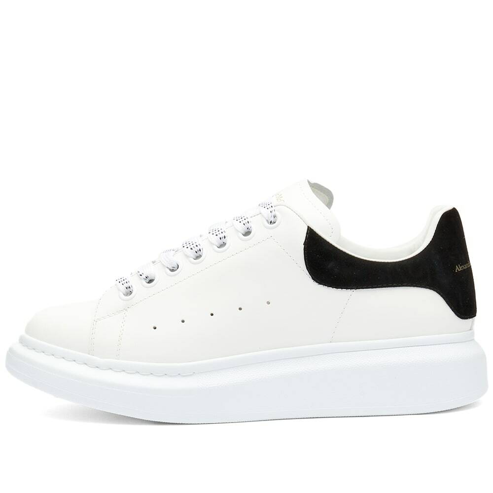 Alexander McQueen Women's Heel Tab Wedge Sole Sneakers in White ...