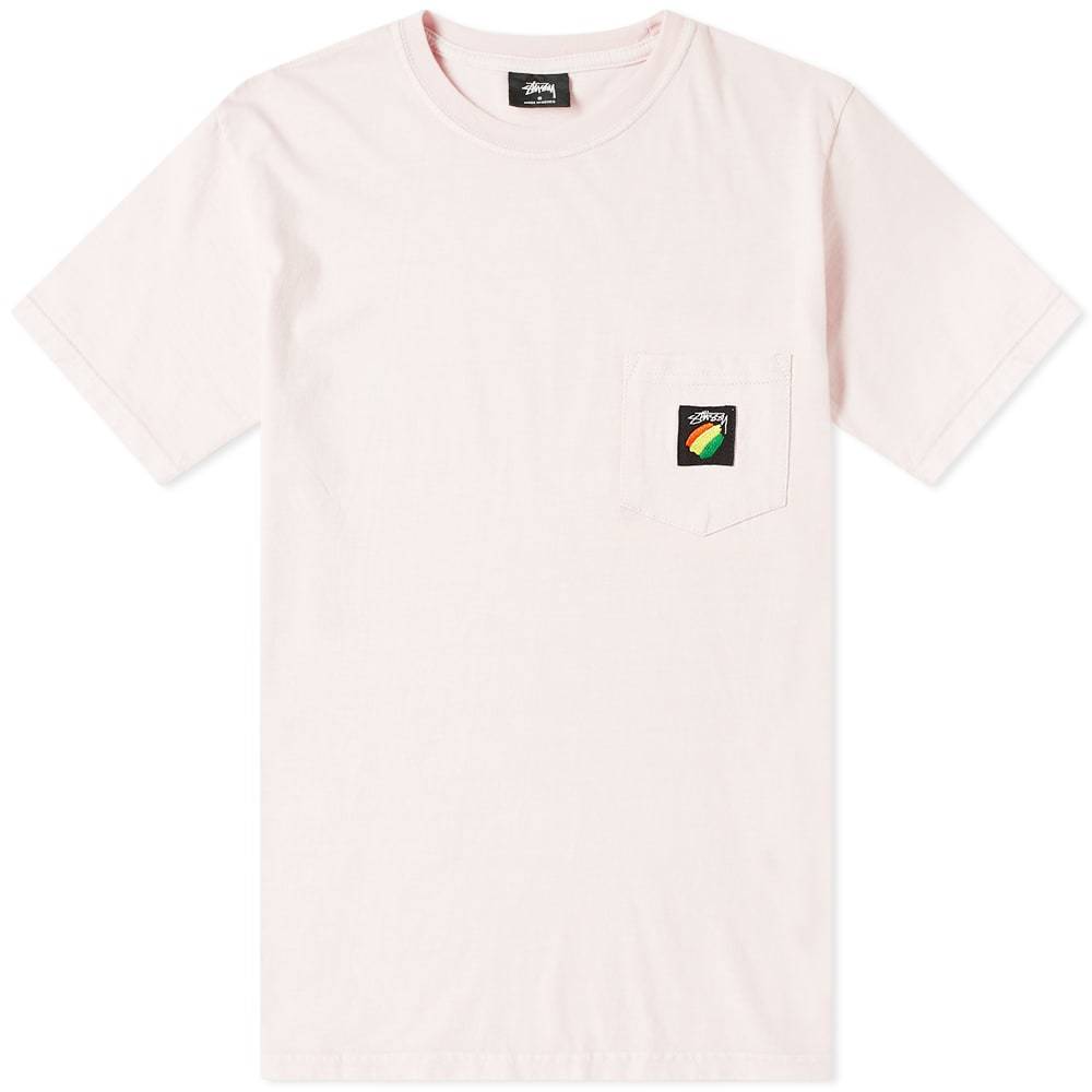 Stussy Rasta Pigment Dyed Pocket Tee Stussy