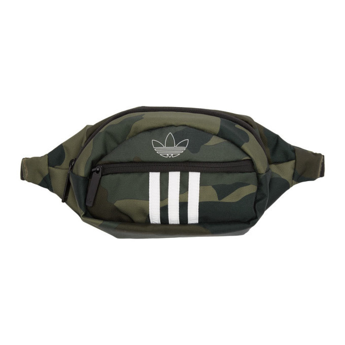 camo adidas fanny pack