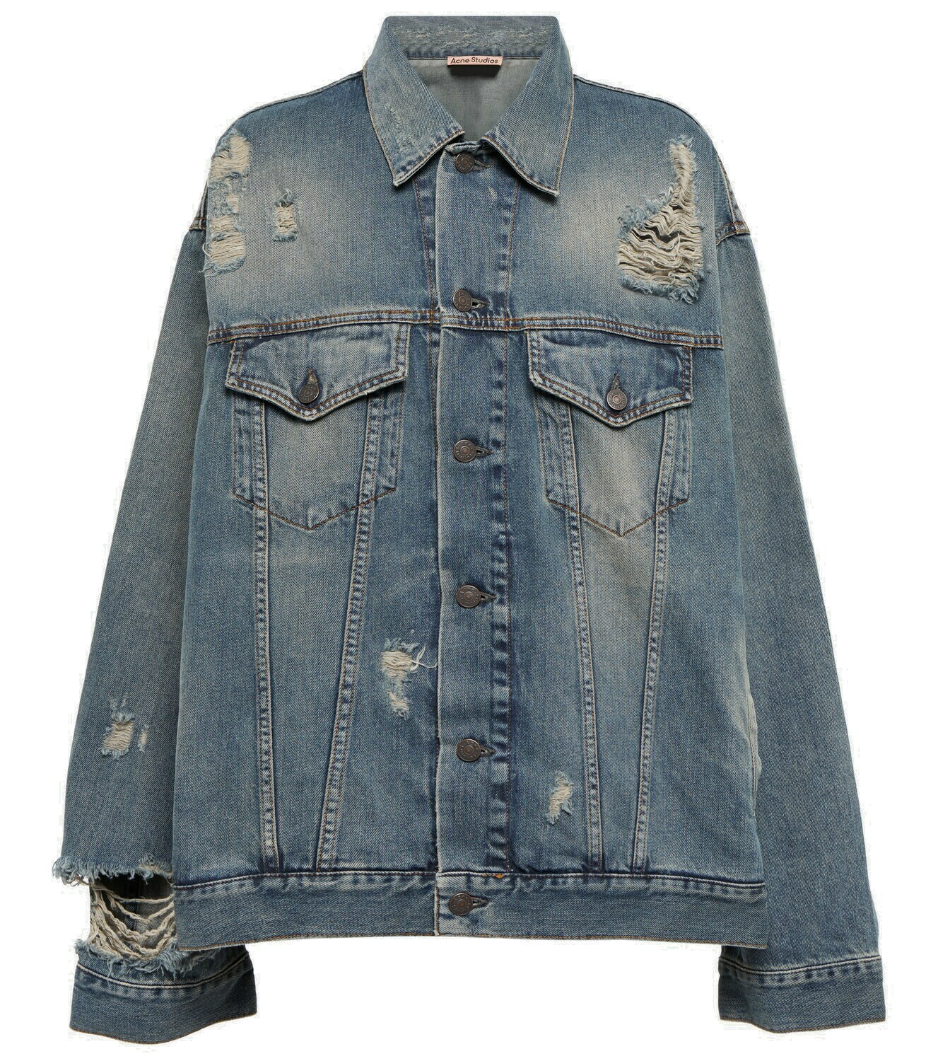 Acne Studios - Distressed denim jacket Acne Studios