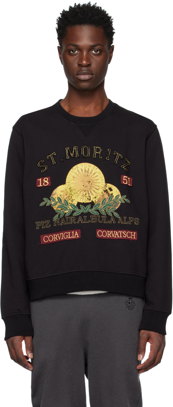 Bally Black 'St. Moritz' Sweatshirt Bally