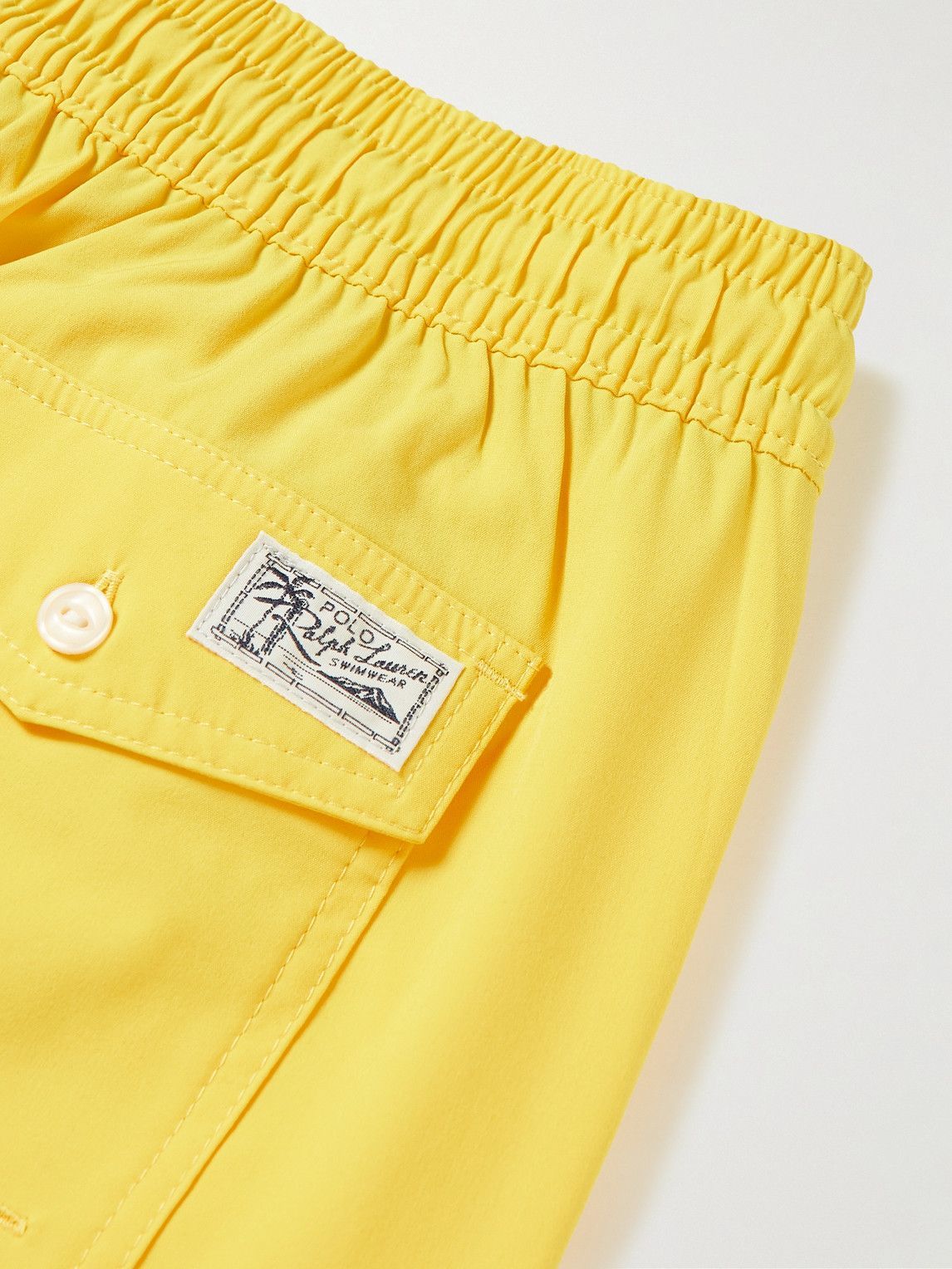 Polo Ralph Lauren - Traveler Mid-Length Recycled Swim Shorts - Yellow
