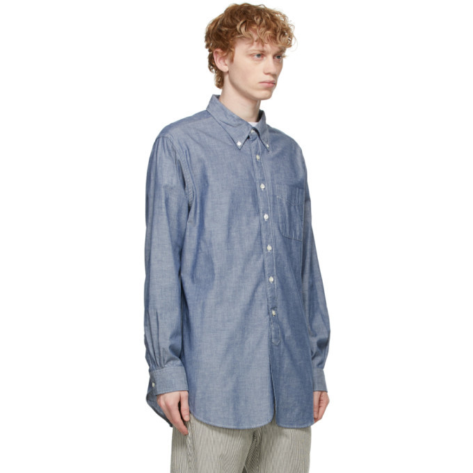 Engineered Garments Blue Chambray 19th Century BD Shirt Engineered