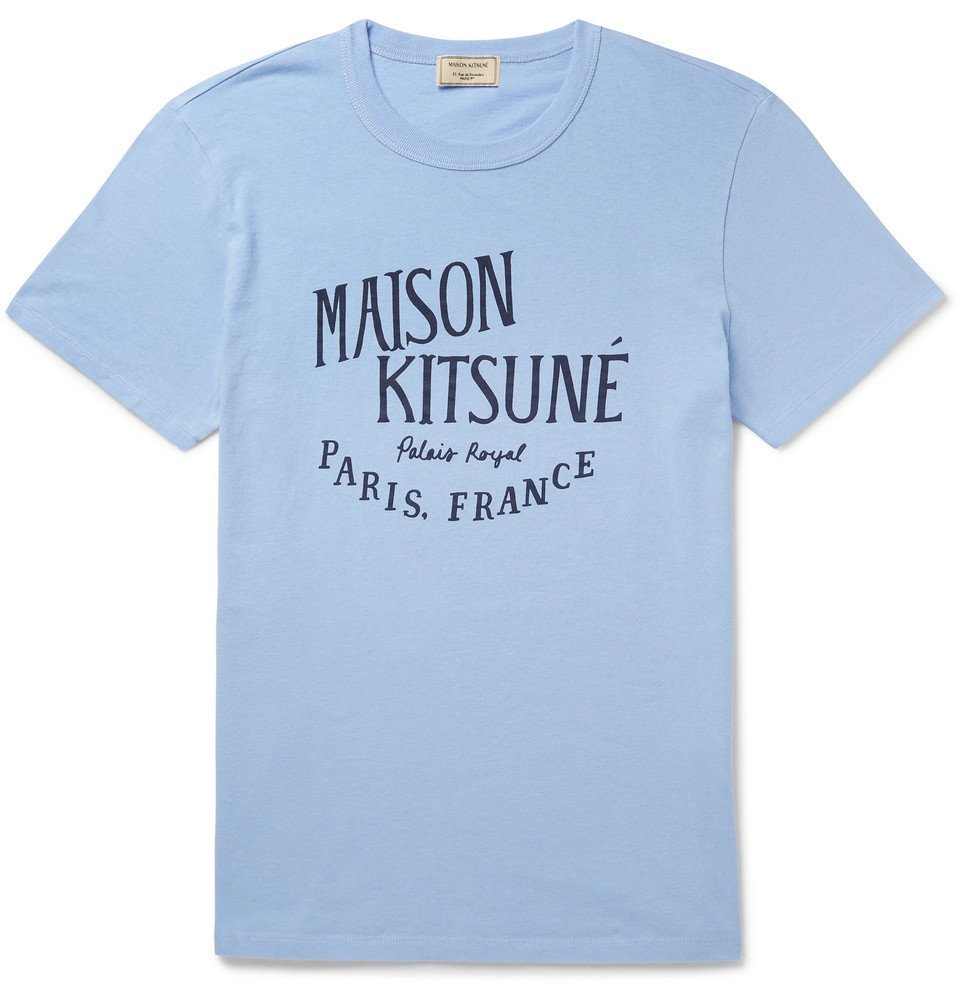 Maison Kitsune - Woman - Blue - T-shirt main image 1