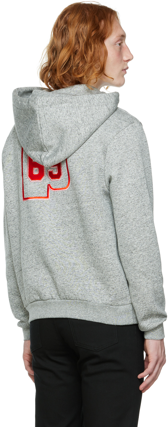 Paco Rabanne Gray 70s Hoodie Paco Rabanne