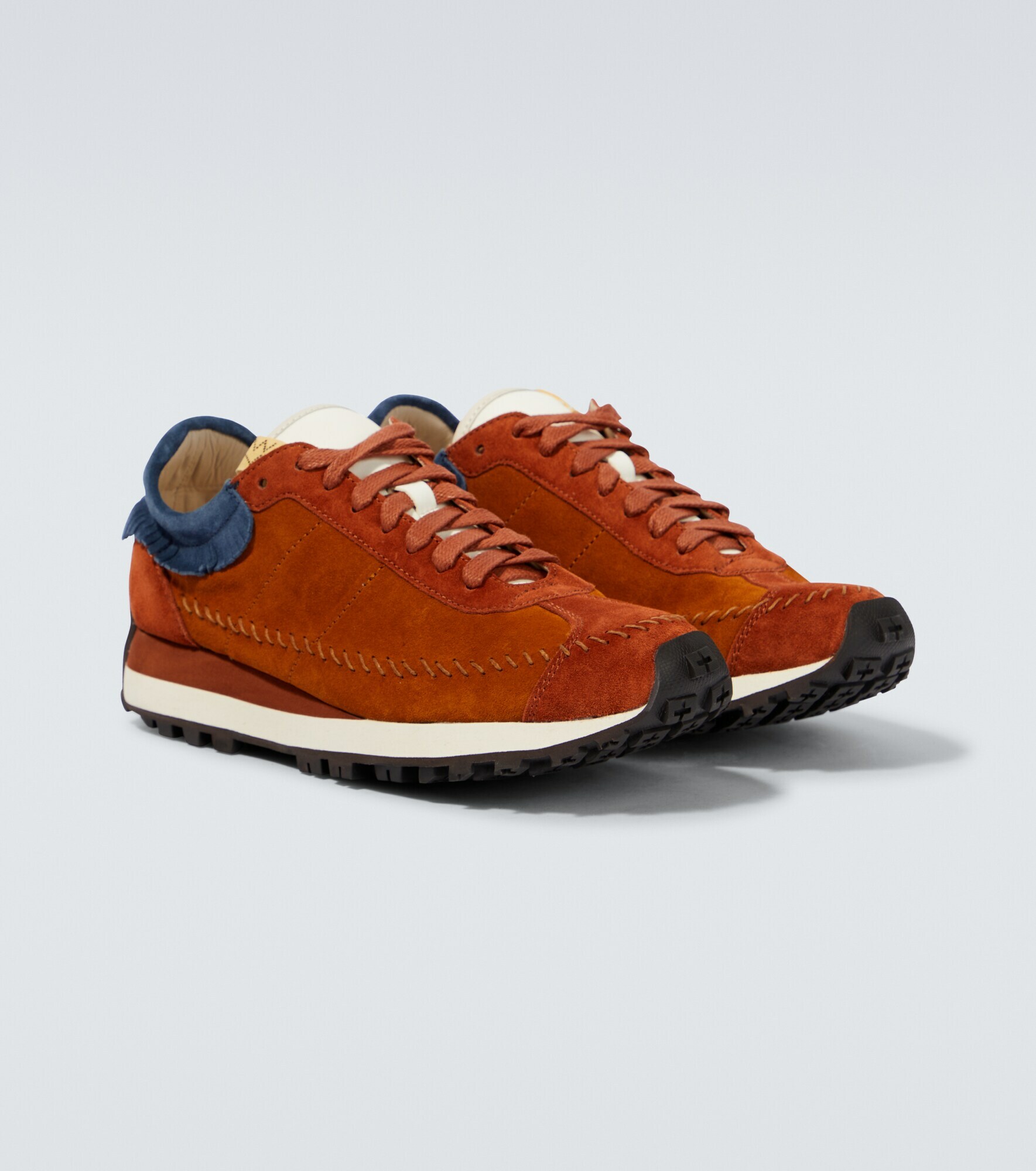 Visvim - Fringed suede sneakers Visvim