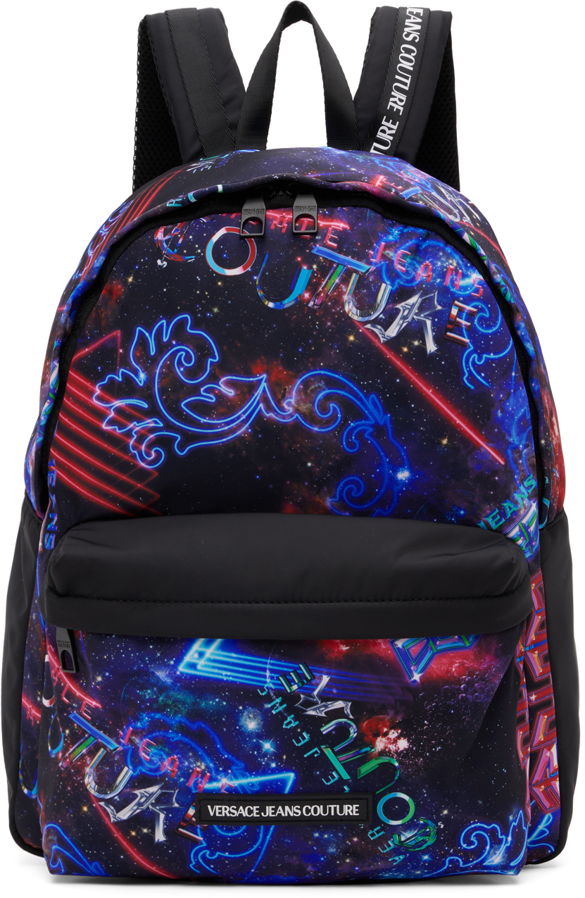 Versace Jeans Couture Blue Space Couture Backpack Versace