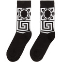 Rassvet Black Check Logo Sport Socks