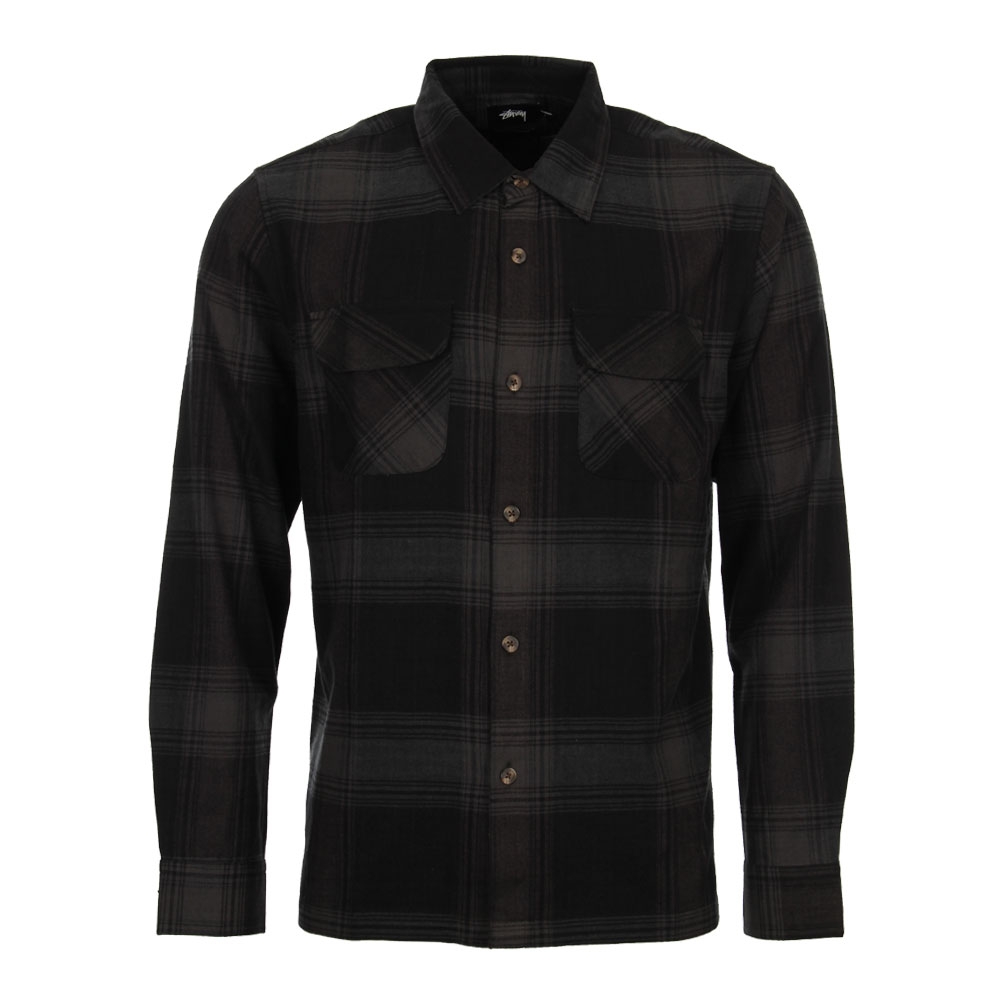 Shadow Plaid Shirt - Black Stone Island