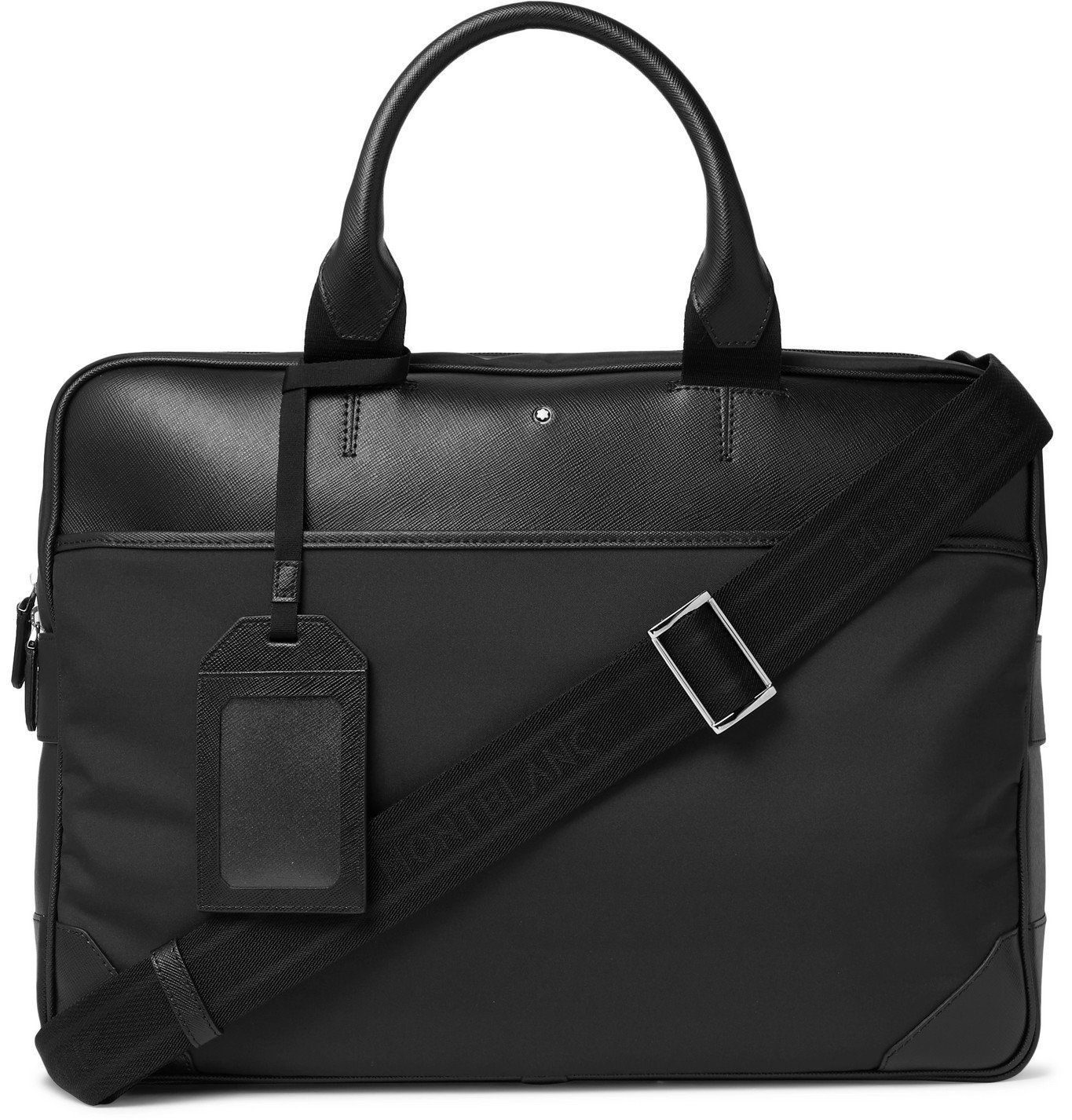 Montblanc - Full-Grain Leather Briefcase - Black Montblanc