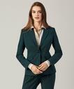 Brooks Brothers Women's Stretch Wool Jacket | Dark Green