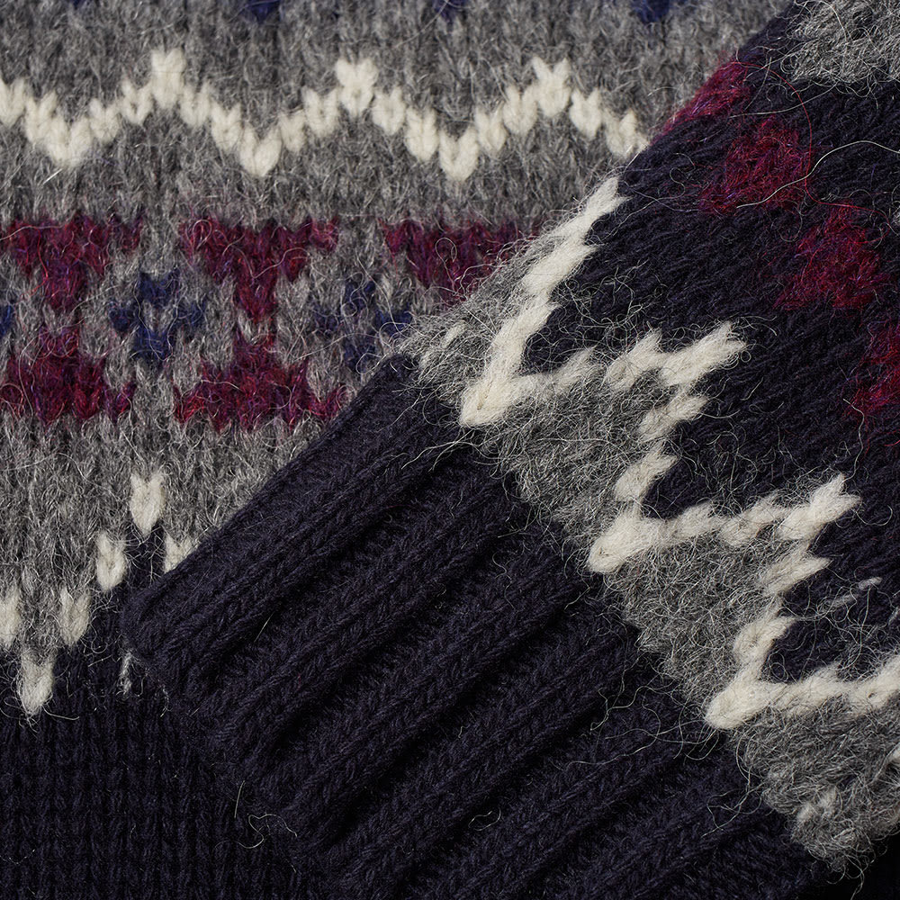 Barbour Wetheral Fair Isle Crew Knit