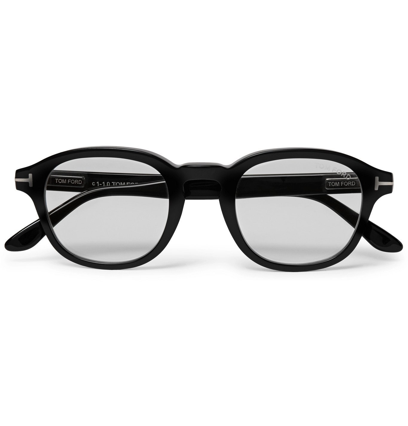 TOM FORD - Round-Frame Acetate Blue-Light Filtering Optical Glasses - Black TOM  FORD