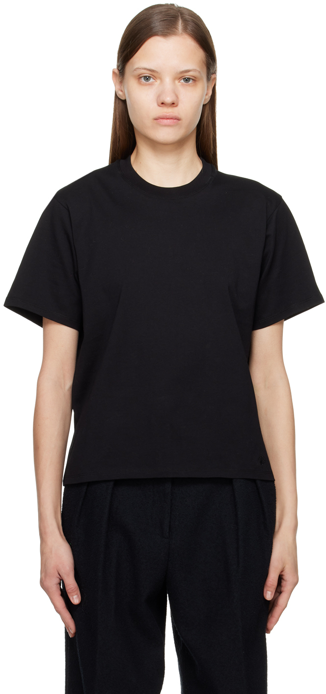 Loulou Studio Black Telanto T-Shirt Loulou Studio