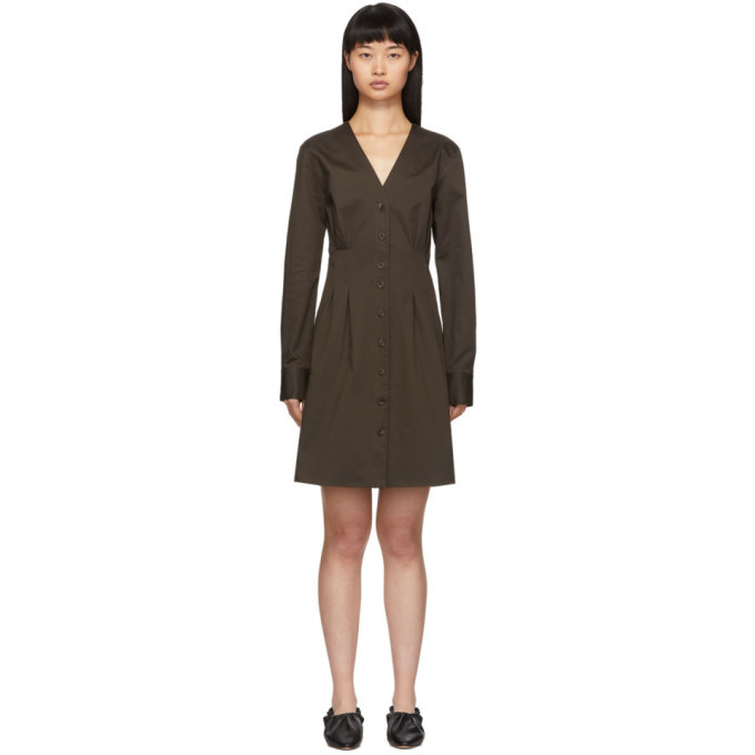 tibi shirt dress