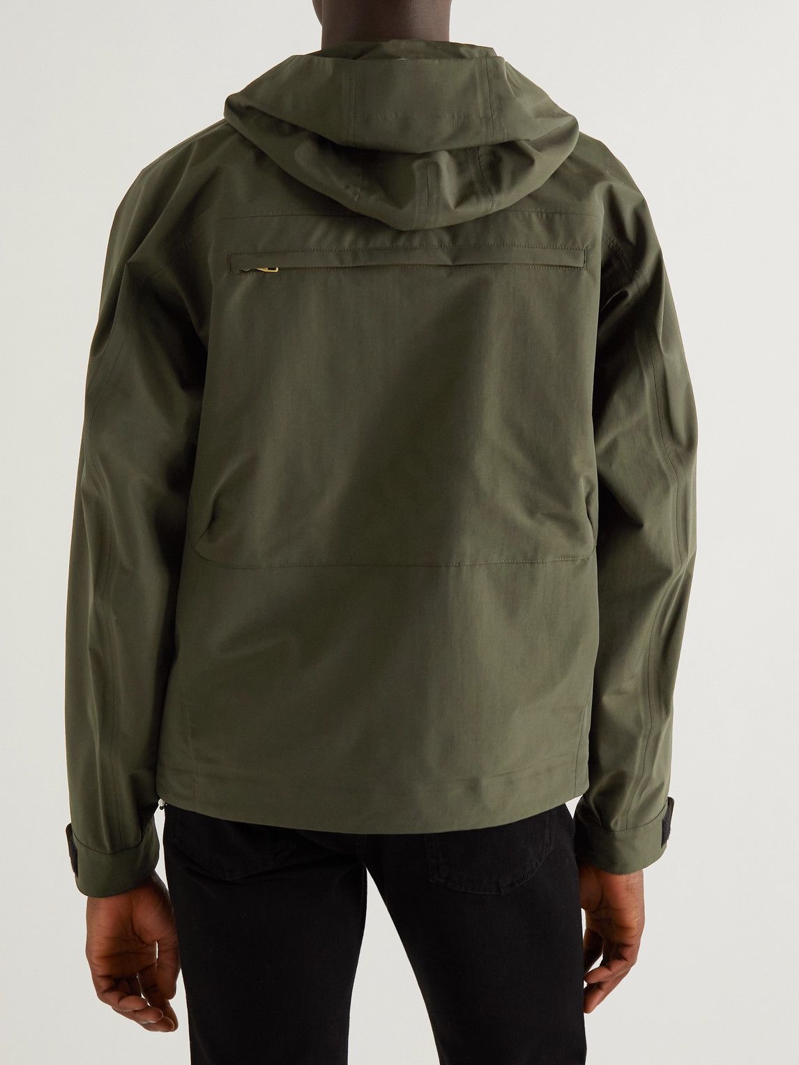 Dunhill - Nylon Hooded Jacket - Green Dunhill