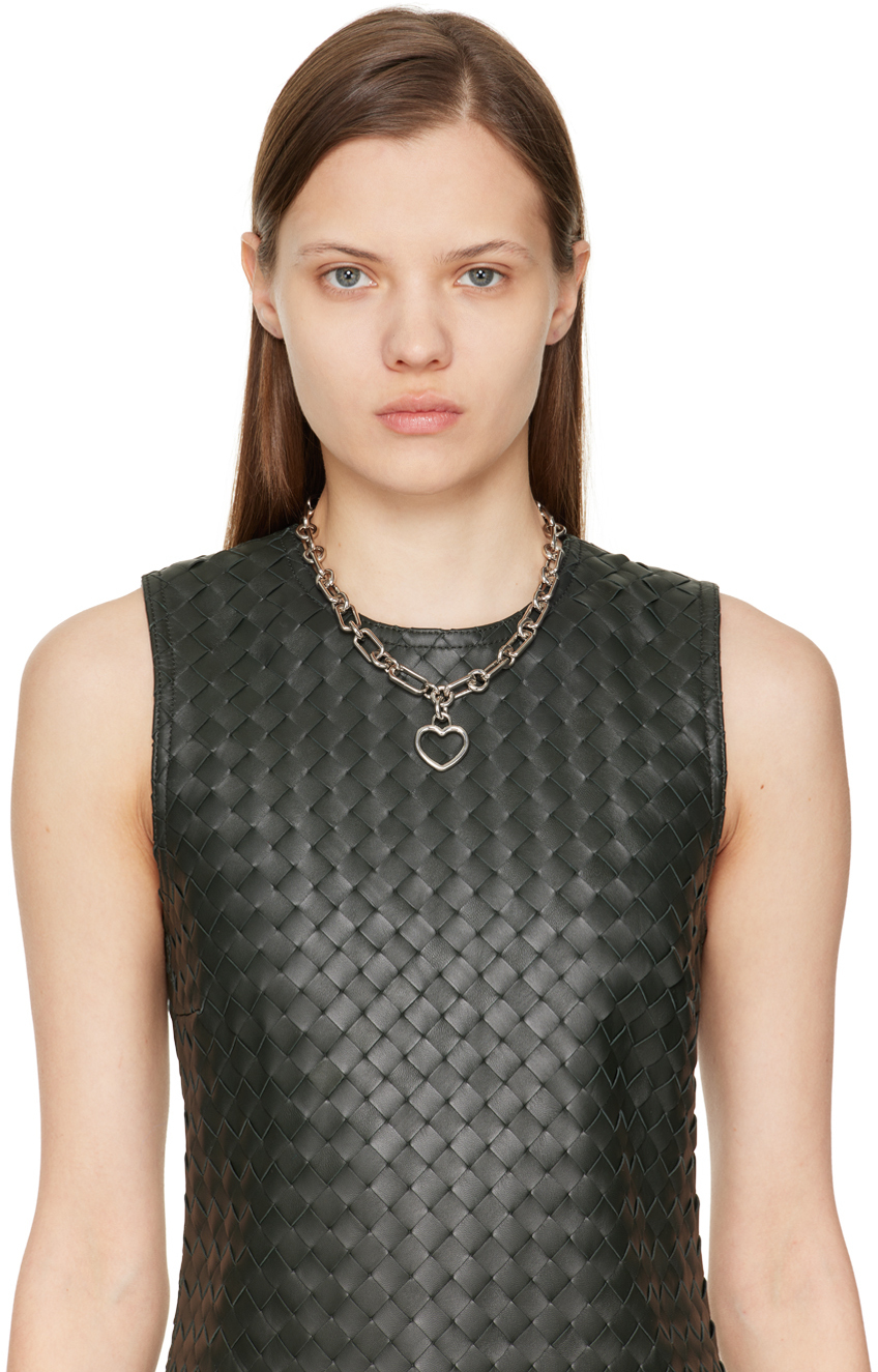 Laura Lombardi Silver Beatta Necklace Laura Lombardi