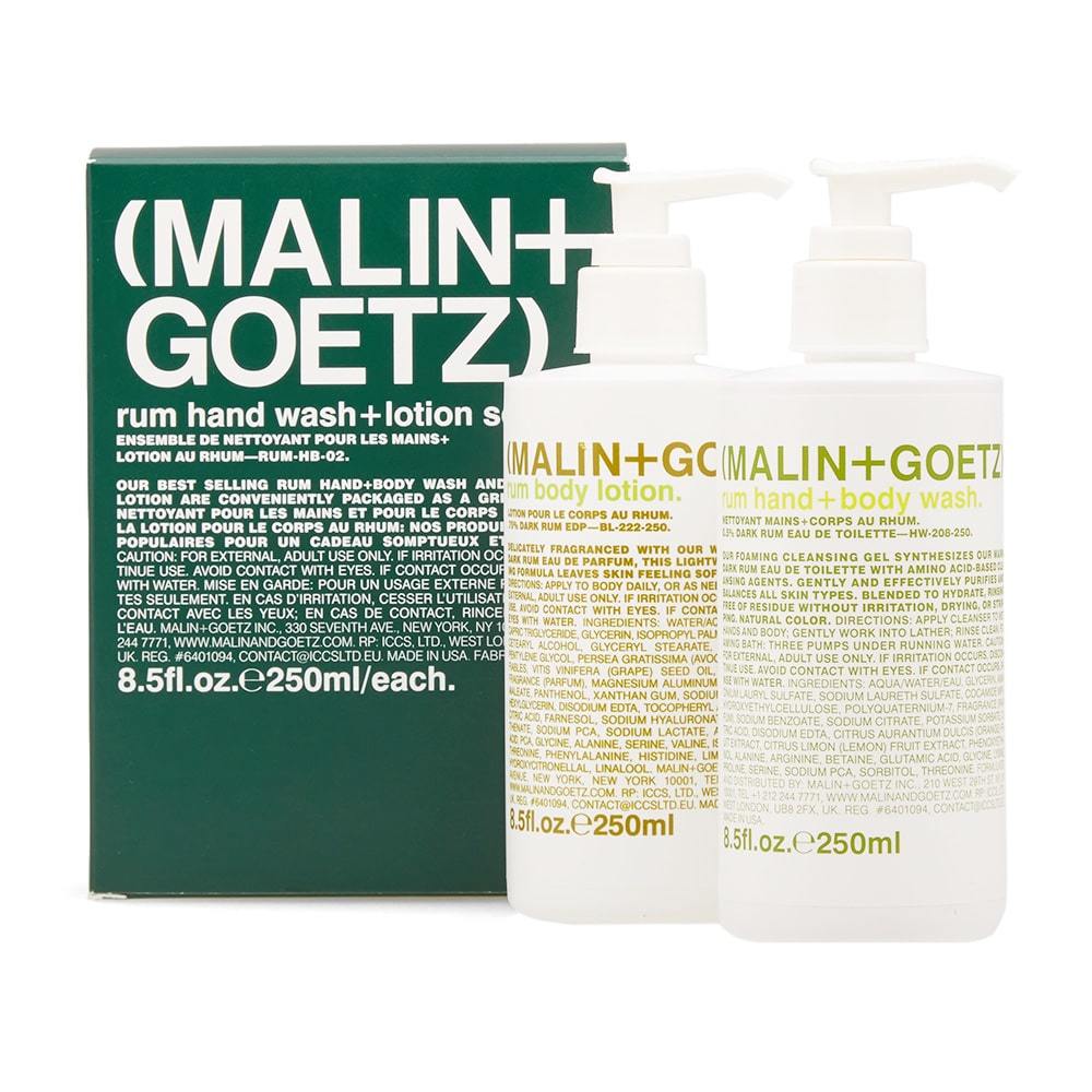 Malin + Goetz Rum Hand Wash & Lotion Malin + Goetz