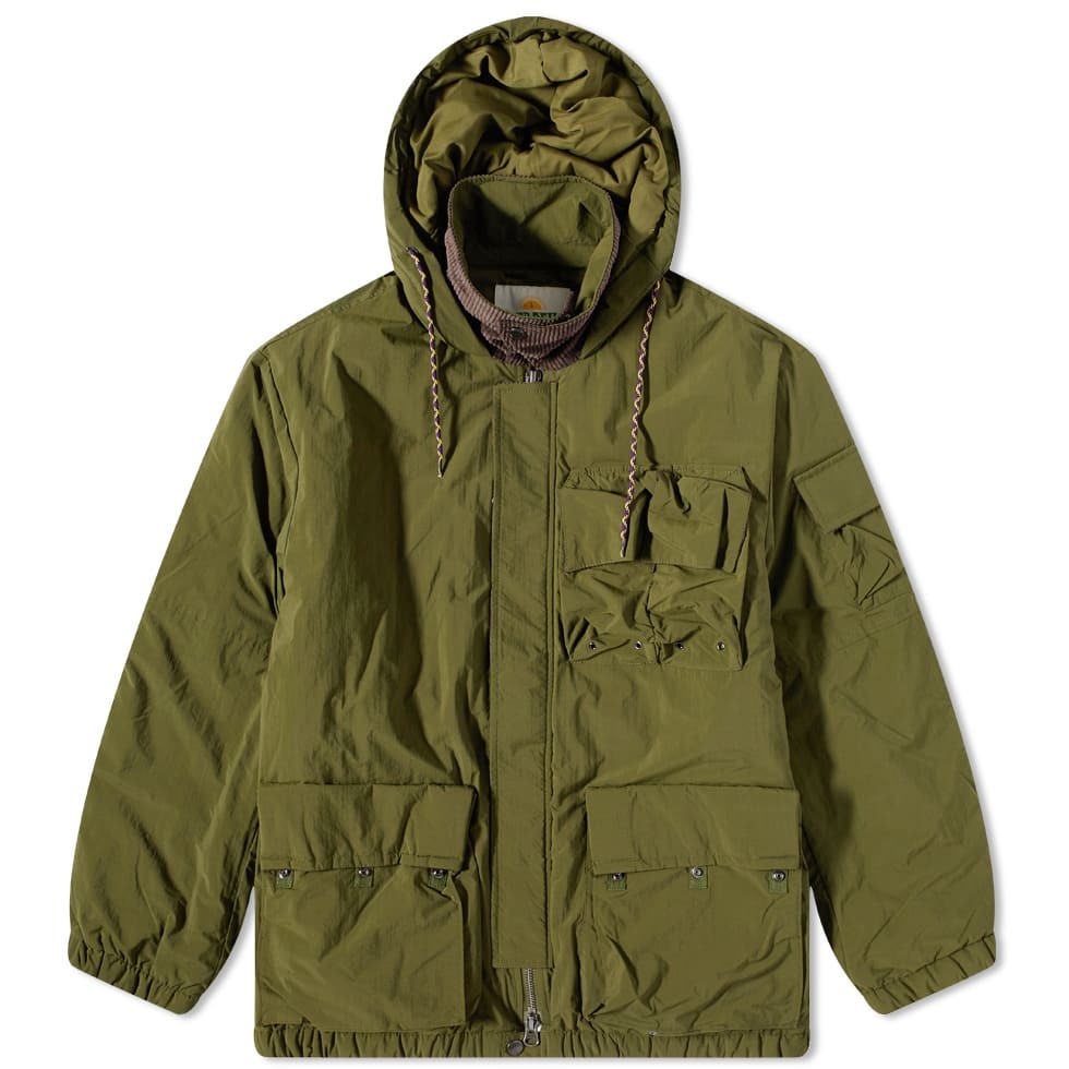 Hikerdelic Men's Swiss Army M70 Parka Jacket in Khaki Hikerdelic