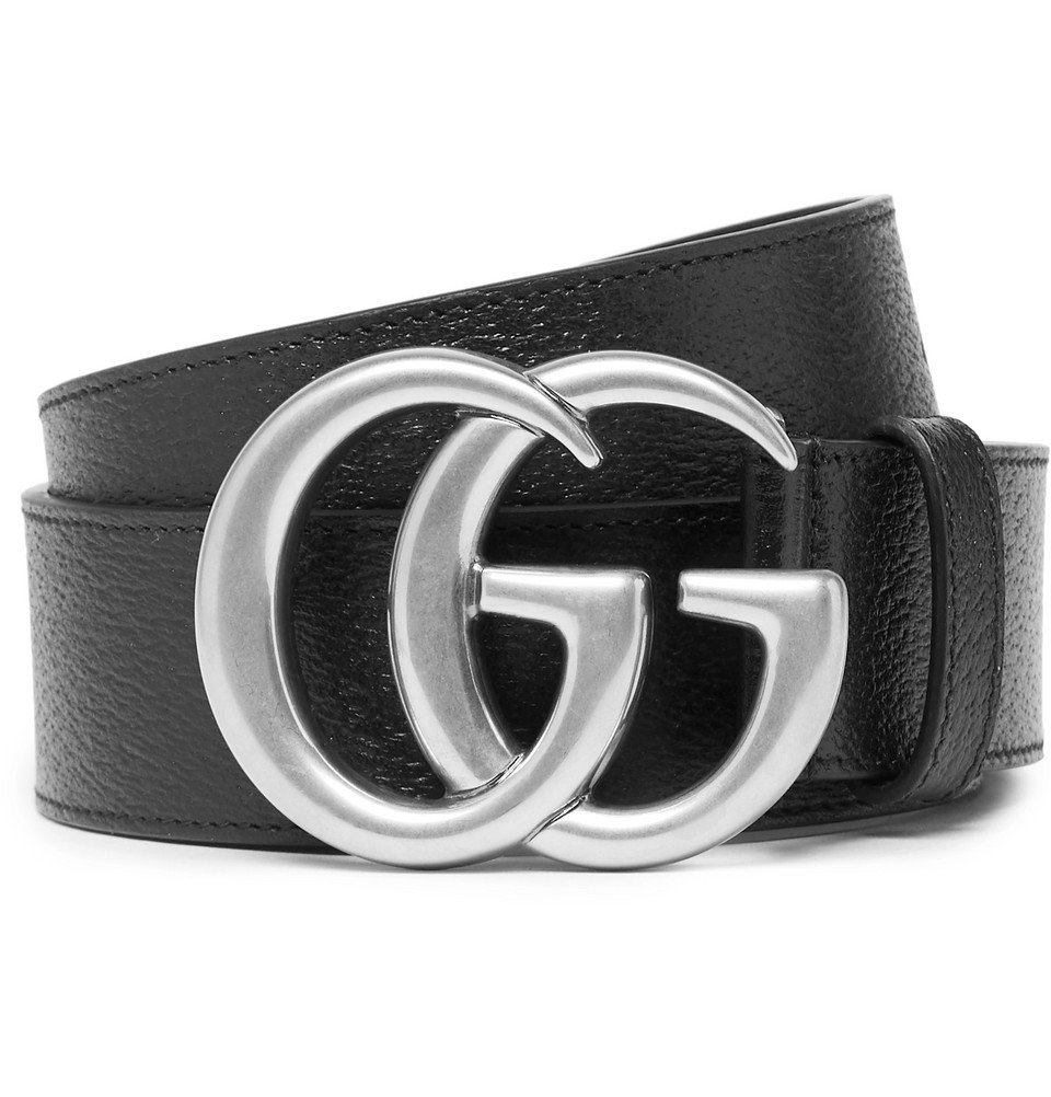 Gucci - 4cm Full-Grain Leather Belt - Men - Black Gucci