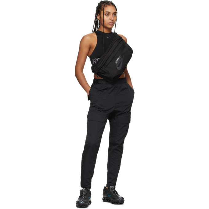 black nsw tech pack lounge pants