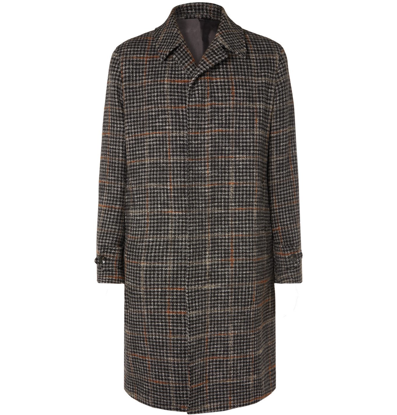 CARUSO Butterfly Houndtooth Chester Coat