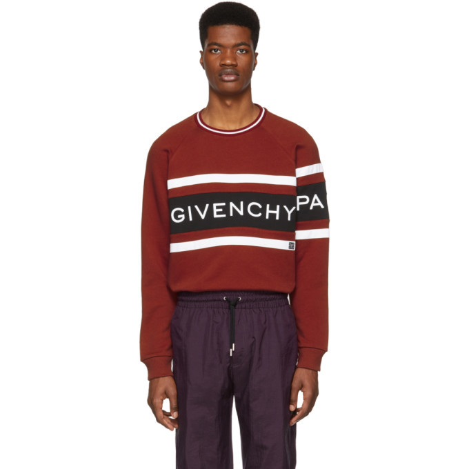 givenchy red sweatshirt