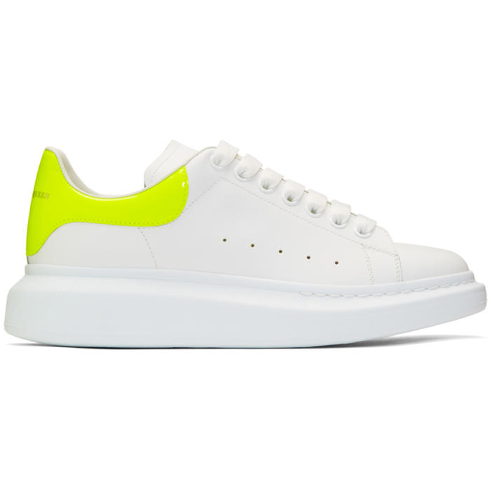 alexander mcqueen white and yellow