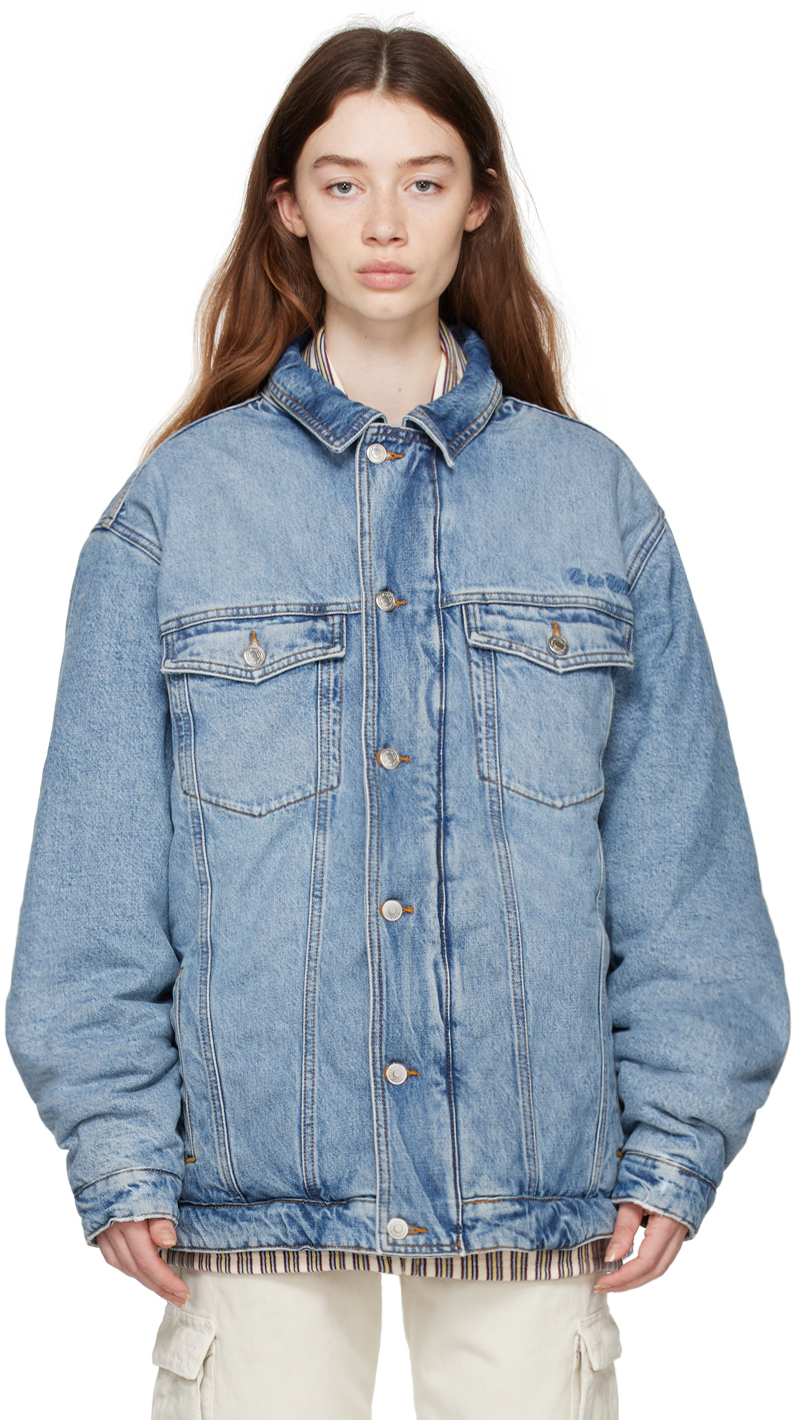 Photo: Martine Rose Blue Tommy Jeans Edition Insulated Denim Jacket