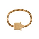 1017 Alyx 9sm Mini Cubix Chain Bracelet Gold Shiny
