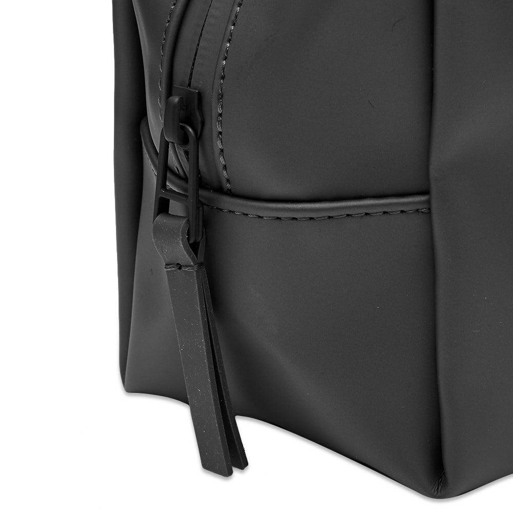 Rains Men's Wash Bag Small in Black Rains