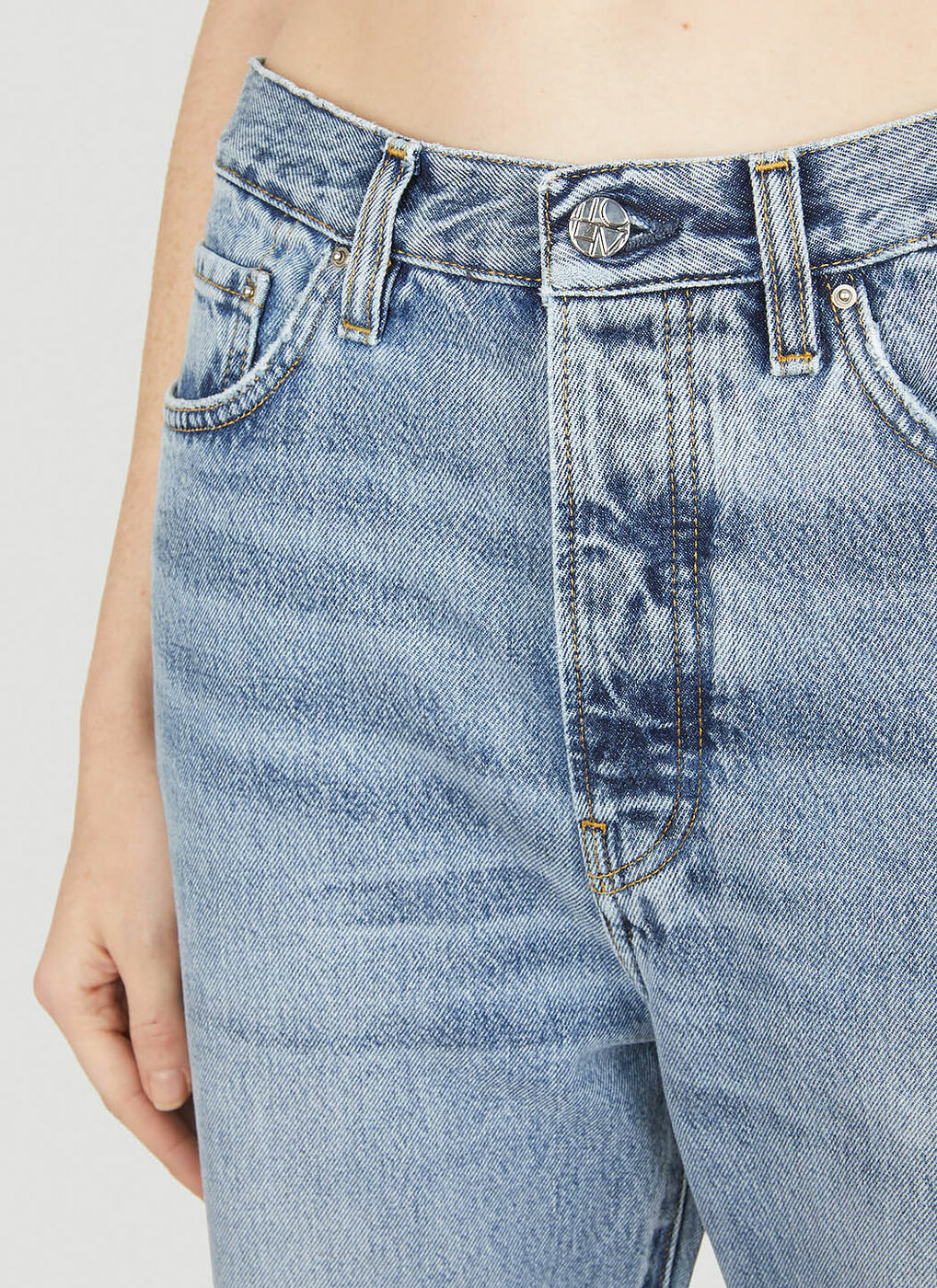 TOTEME - Twisted Seam Jeans in Blue Toteme