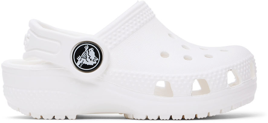 Crocs Baby White Classic Clogs Crocs