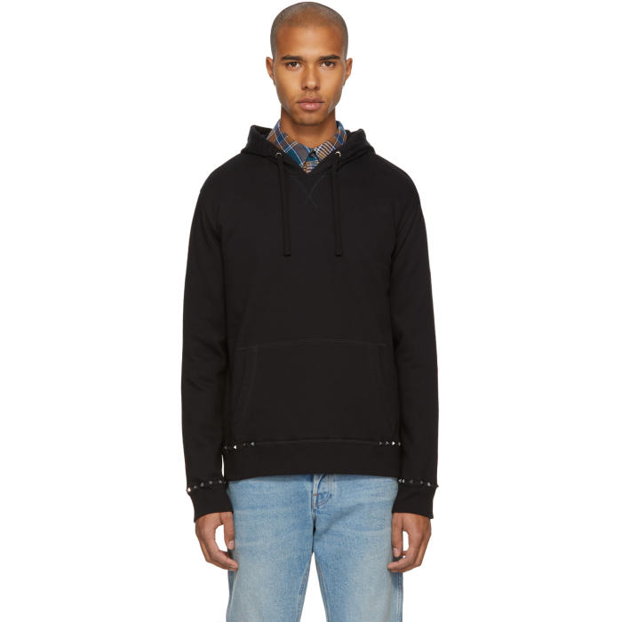 valentino rockstud hoodie