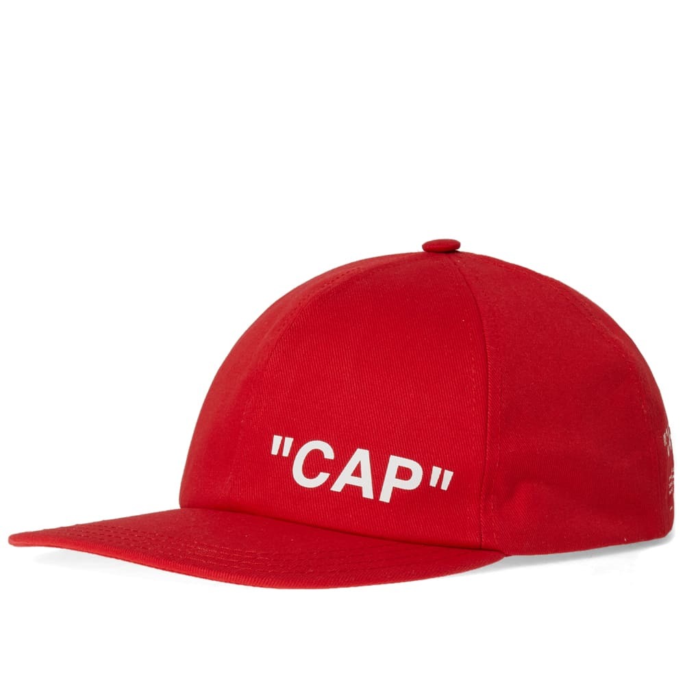 off white quote cap
