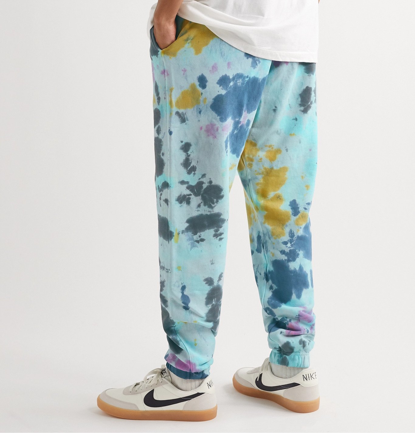 Nike Sportswear TieDyed Loopback CottonBlend Jersey Sweatpants