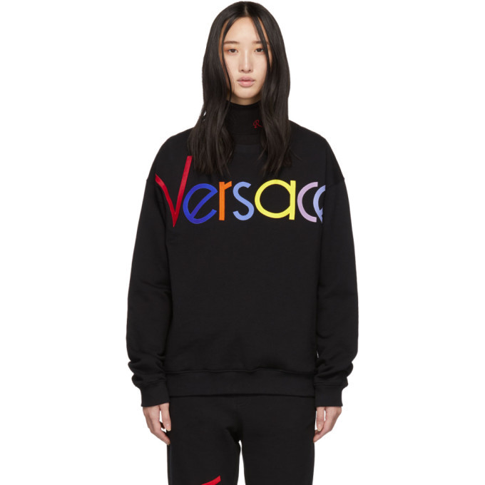 versace black sweatshirt