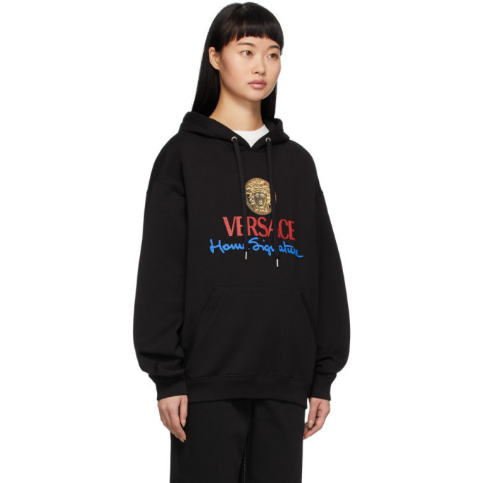 versace home signature hoodie