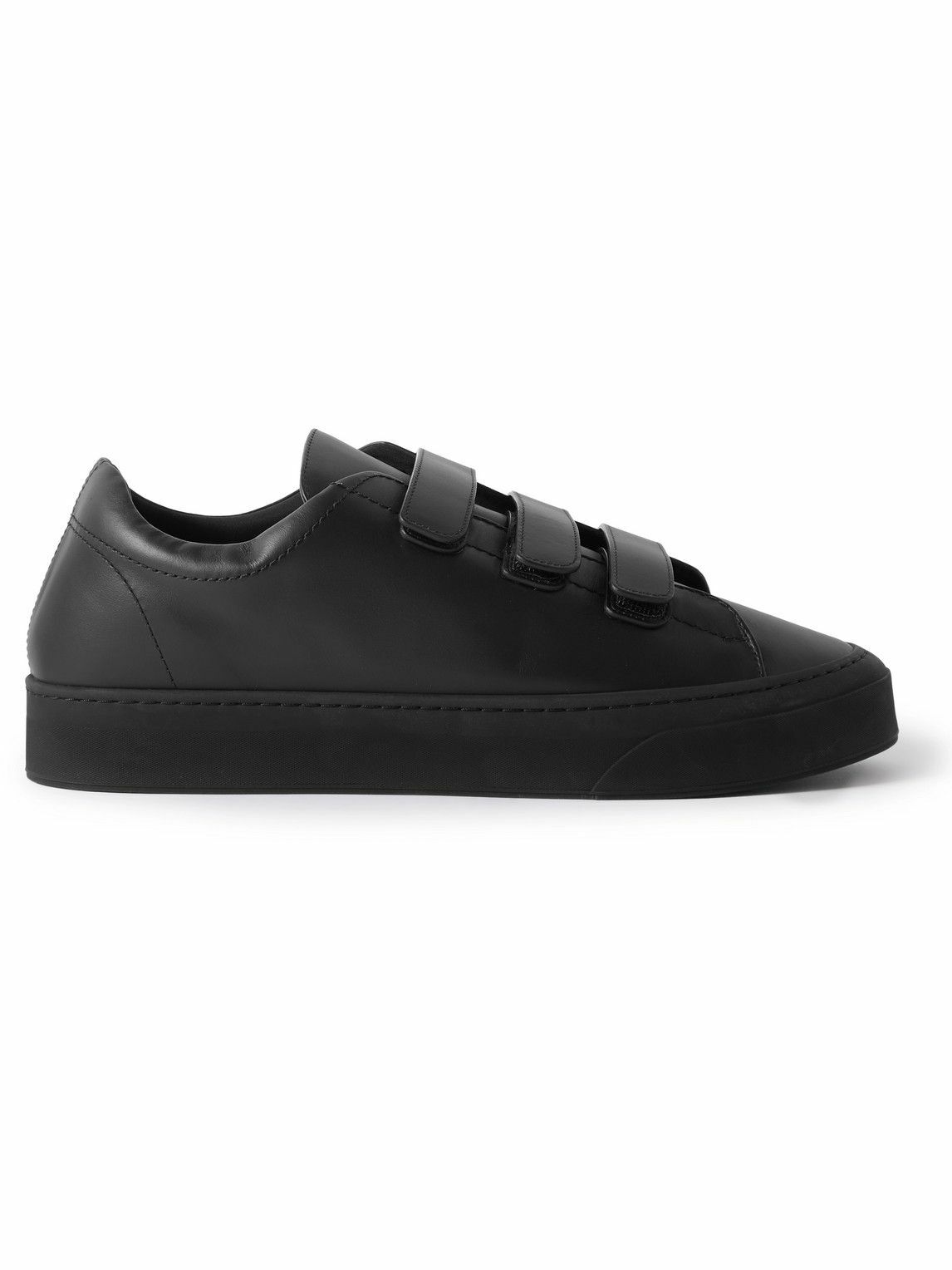 The Row - Dean Leather Sneakers - Black The Row