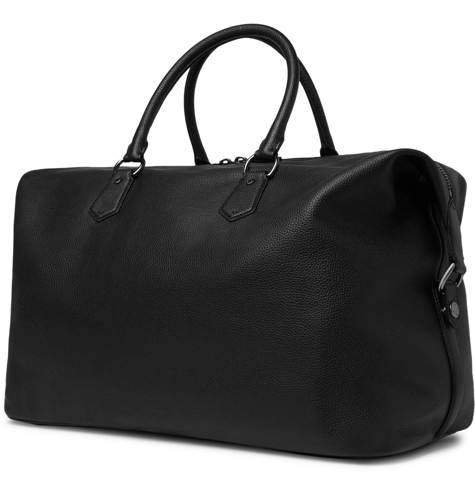 Polo Ralph Lauren - Pebble-Grain Leather Holdall - Black Polo Ralph Lauren