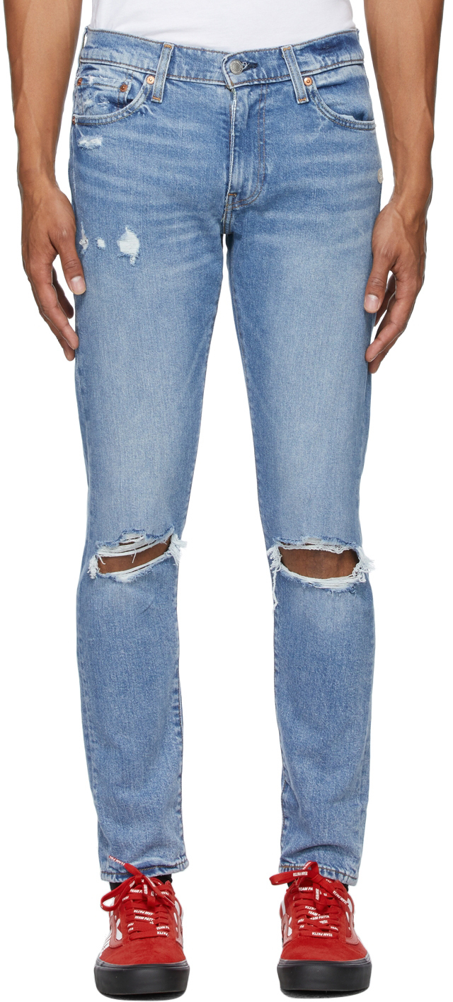 Levi's Blue 512 Slim Taper Jeans Levis