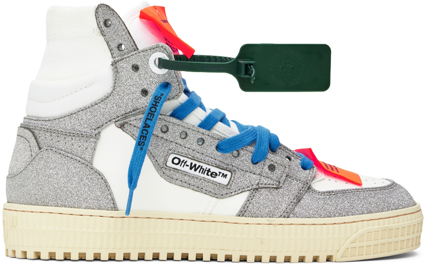 Off-White Off-White & Silver Off-Court 3.0 Sneakers Off-White