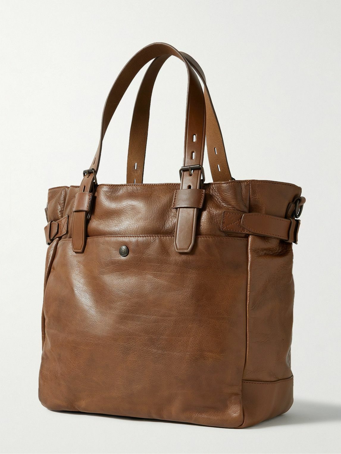 Belstaff Touring FullGrain Leather Tote Bag Belstaff