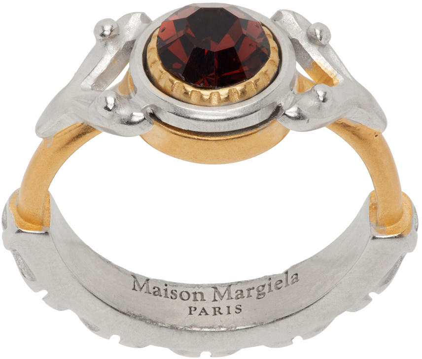 Maison Margiela Men Gold 925 Silver Ring