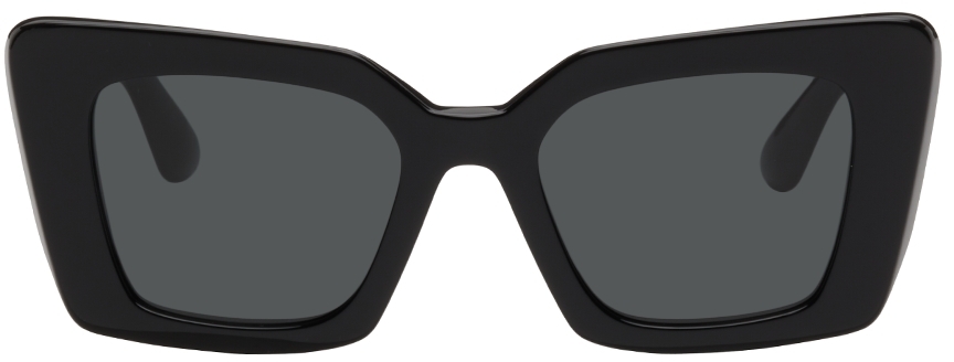 Photo: Burberry Black Monogram Square Sunglasses
